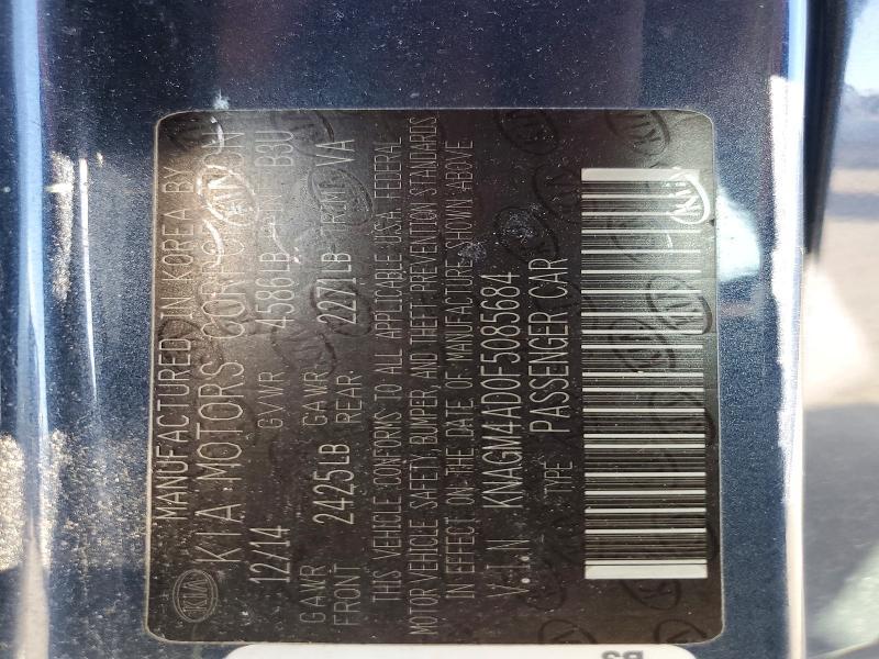 2015 KIA Optima Hybrid