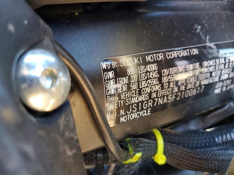 2015 Suzuki GSX-S750