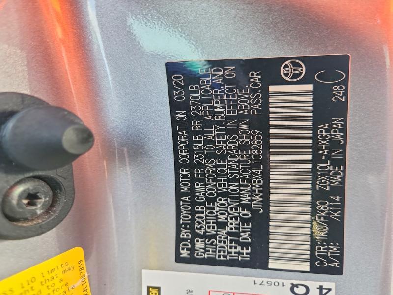 2020 Toyota C-hr xle