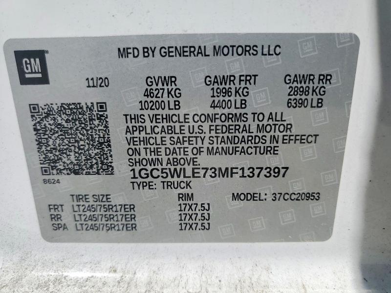 2021 Chevrolet Silverado C2500 Heavy Duty