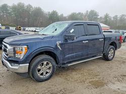 Salvage cars for sale from Copart Mendon, MA: 2022 Ford F150 Supercrew