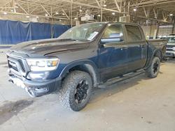 Salvage trucks for sale at Woodhaven, MI auction: 2019 Dodge RAM 1500 Rebel