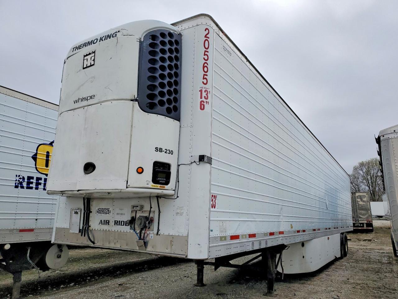 2013 Wabash SH Rfalhsa Refrigerated Van Trailer