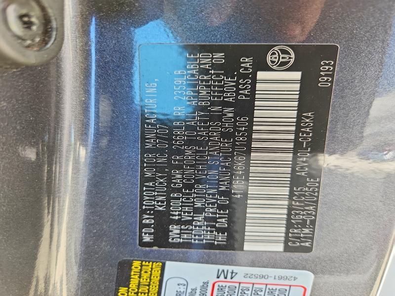 2007 Toyota Camry se