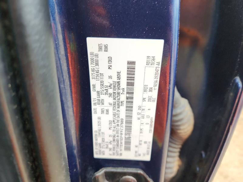 2015 Ford F150 Supercrew