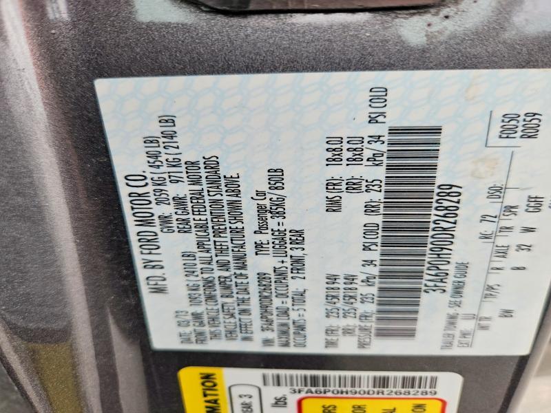 2013 Ford Fusion se