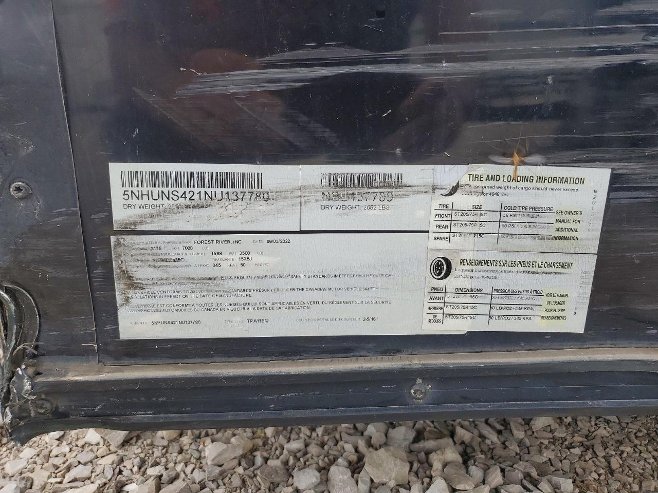 2022 Contender 2022 Forest River Enclosed Cargo Trailer