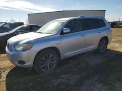 Toyota salvage cars for sale: 2008 Toyota Highlander Hybrid