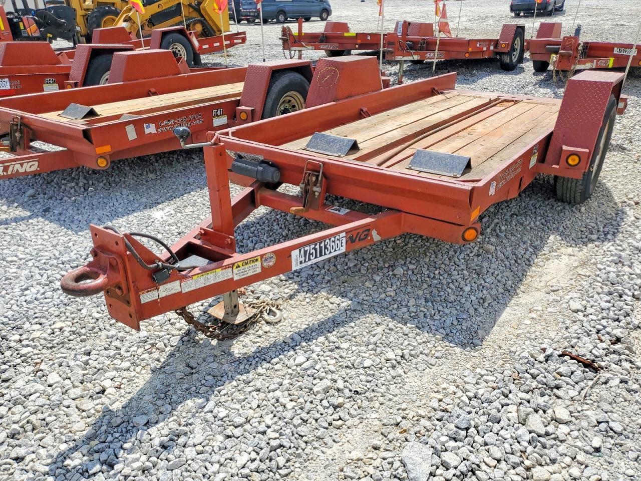 2017 Felling FT-6T-1 Tilt Deck Equipment Trailer