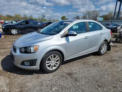 Chevrolet Sonic salvage cars for sale: 2012 Chevrolet Sonic lt
