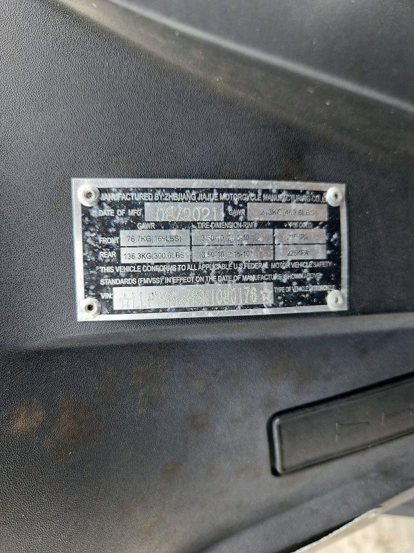 2021 Jiajue 150 Viper