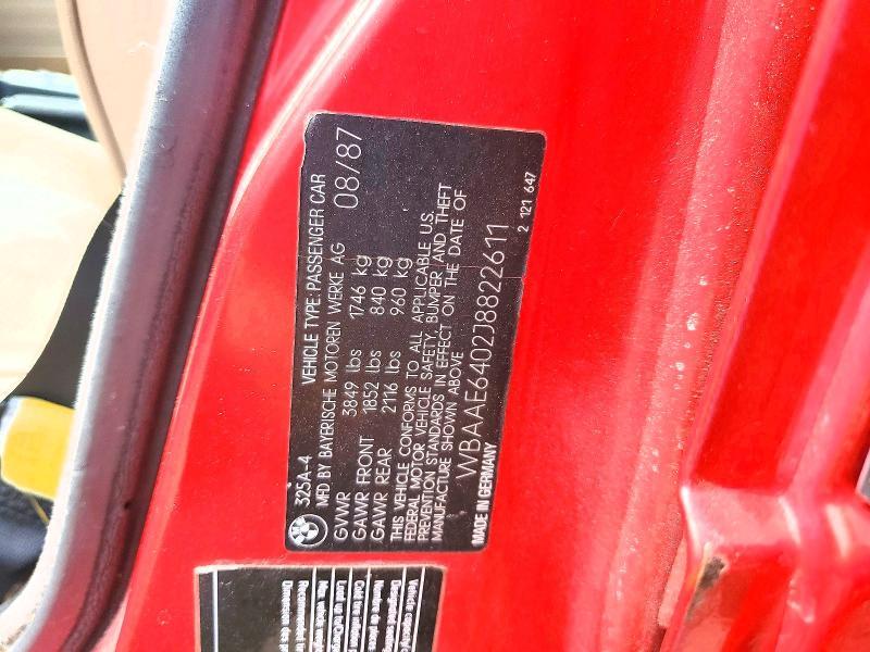 1988 BMW 325 Automatic