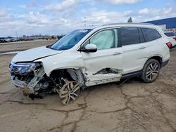 Honda Pilot Elite salvage cars for sale: 2017 Honda Pilot Elite