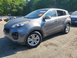 KIA salvage cars for sale: 2017 KIA Sportage lx