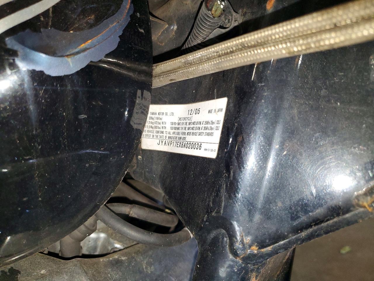 2006 Yamaha XV1700 A