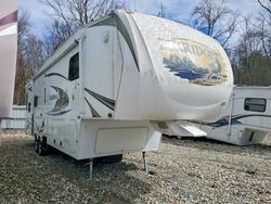 Salvage trucks for sale at New Britain, CT auction: 2011 Heartland Elkridge Camper