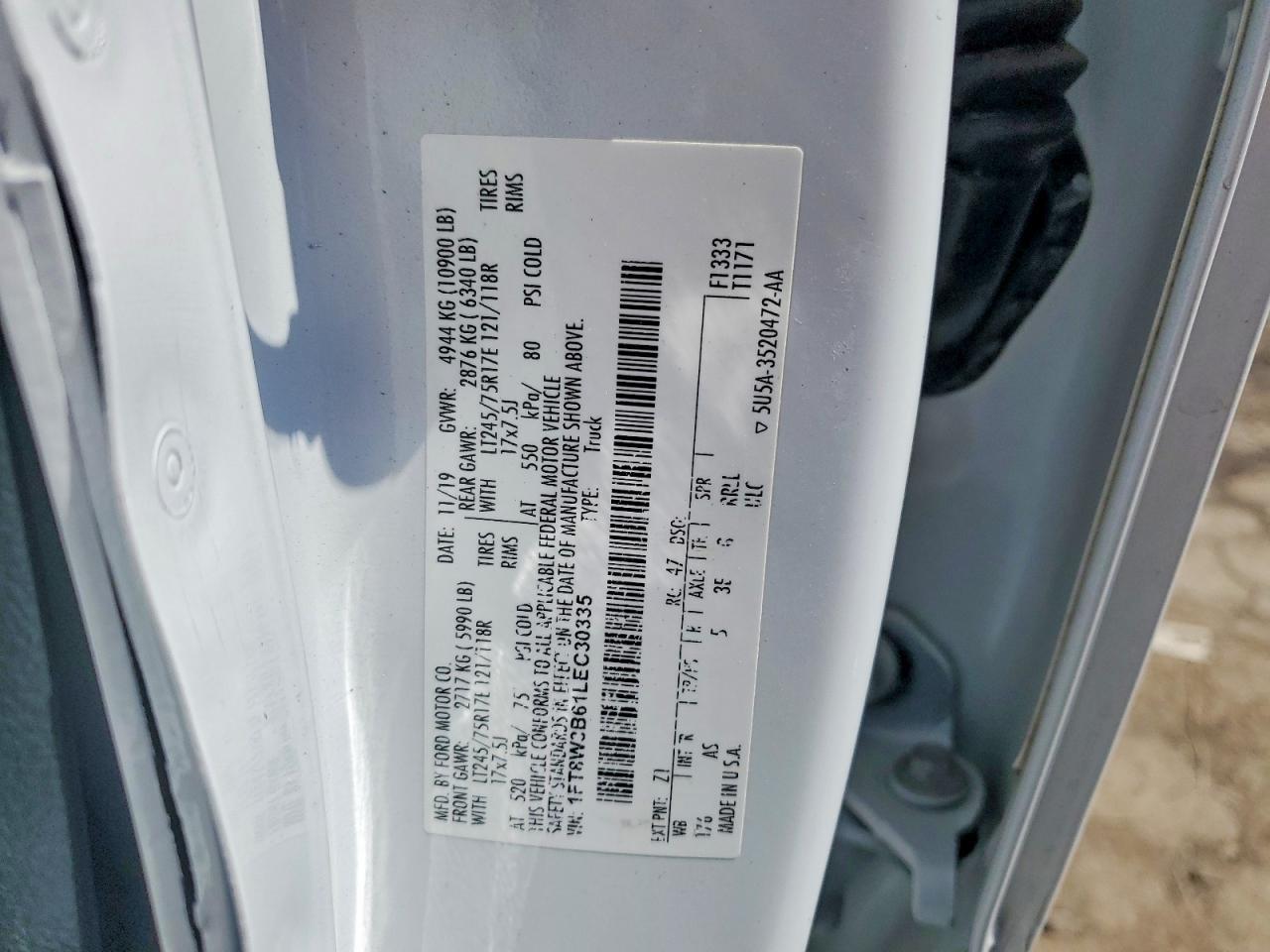 2020 Ford F350 Super Duty