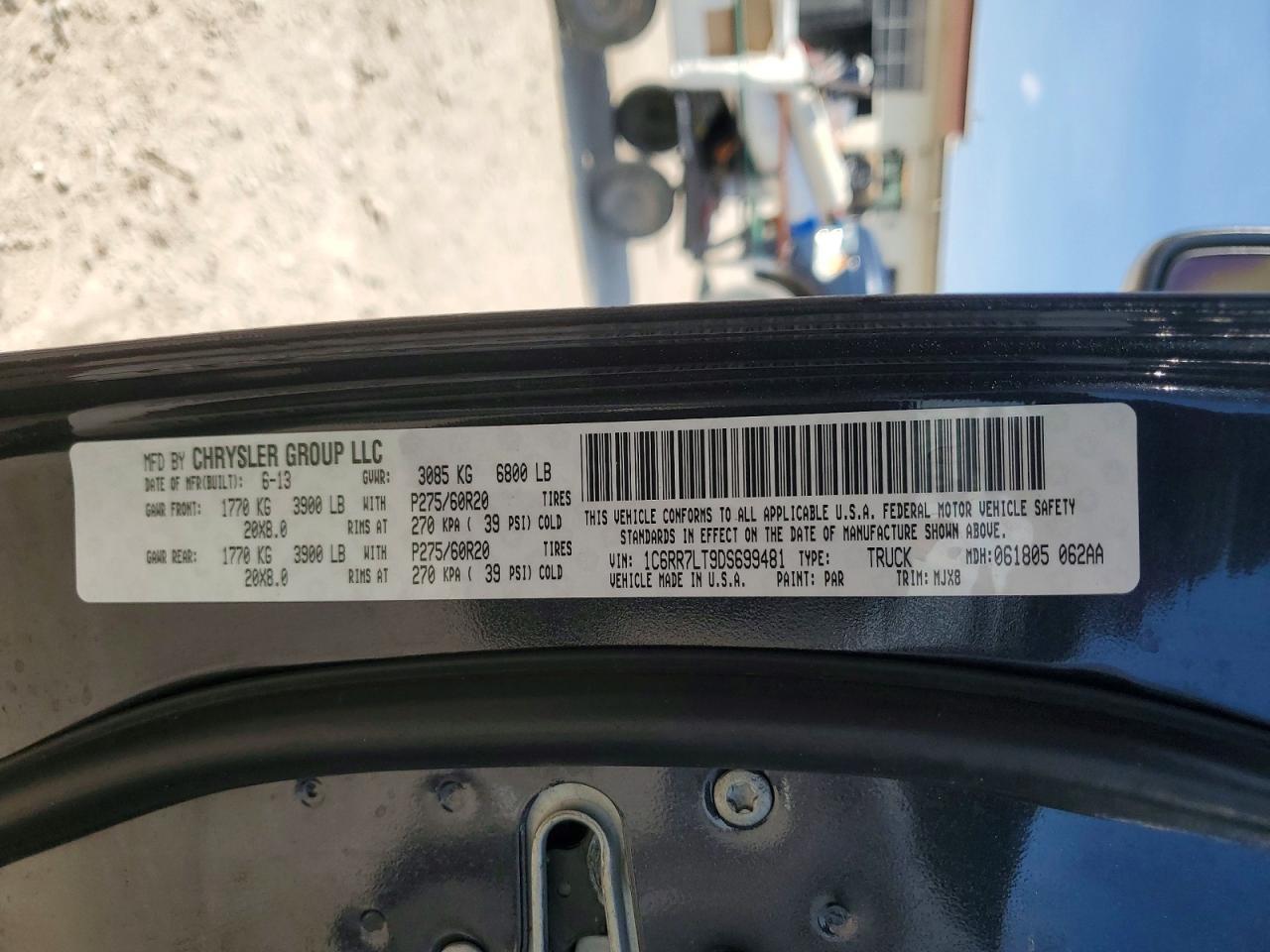 2013 Dodge RAM 1500 SLT