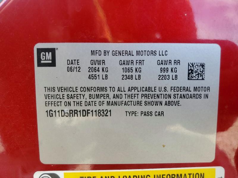 2013 Chevrolet Malibu 1LT