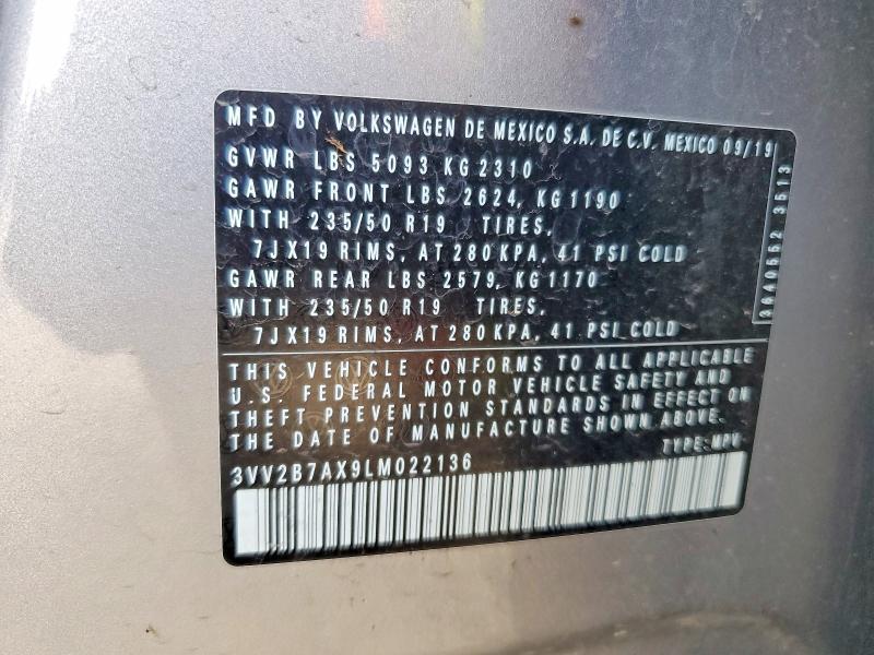 2020 Volkswagen Tiguan se