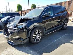 Honda Pilot Elite salvage cars for sale: 2017 Honda Pilot Elite