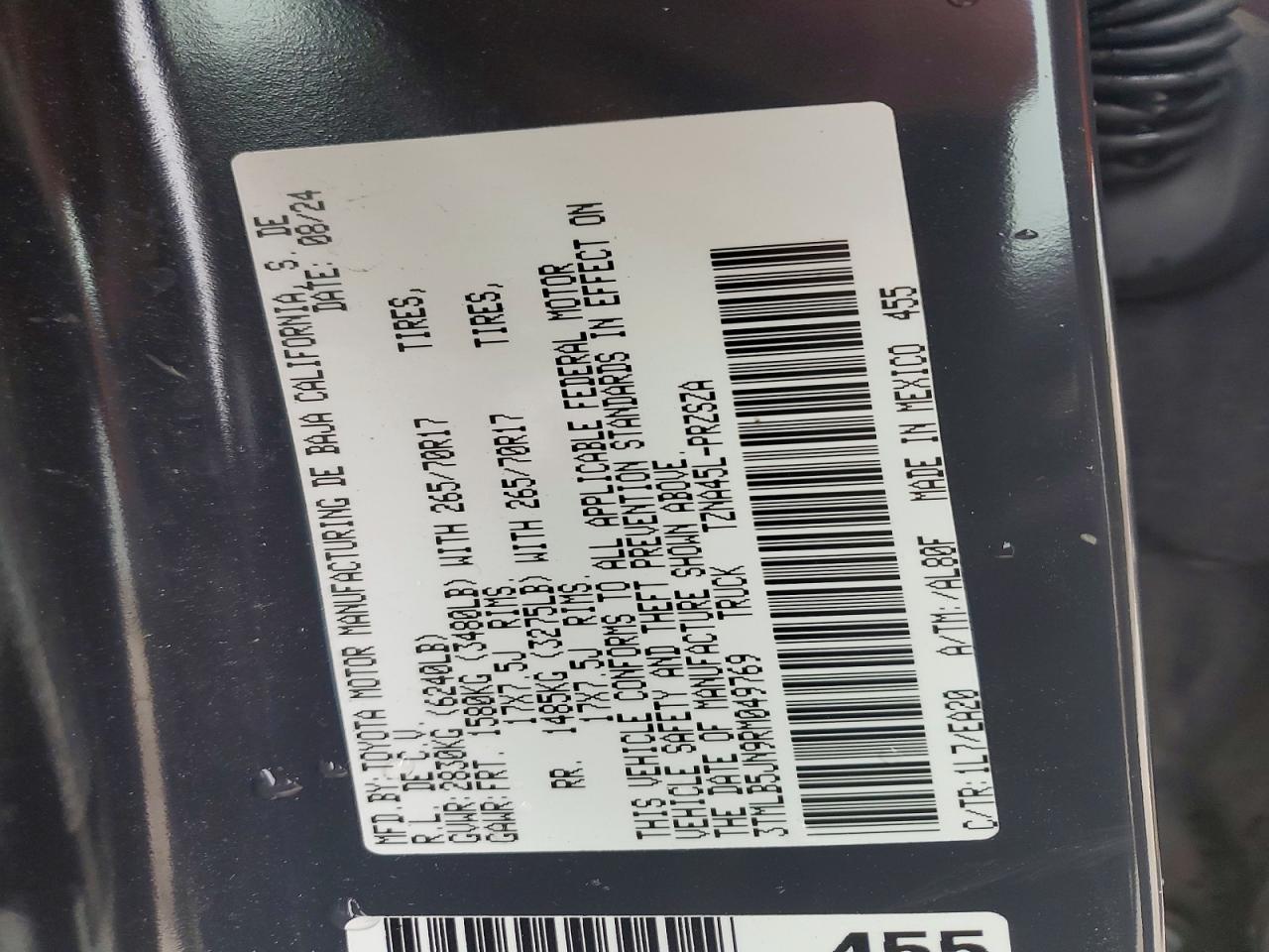 2024 Toyota Tacoma TRD OFF-Road