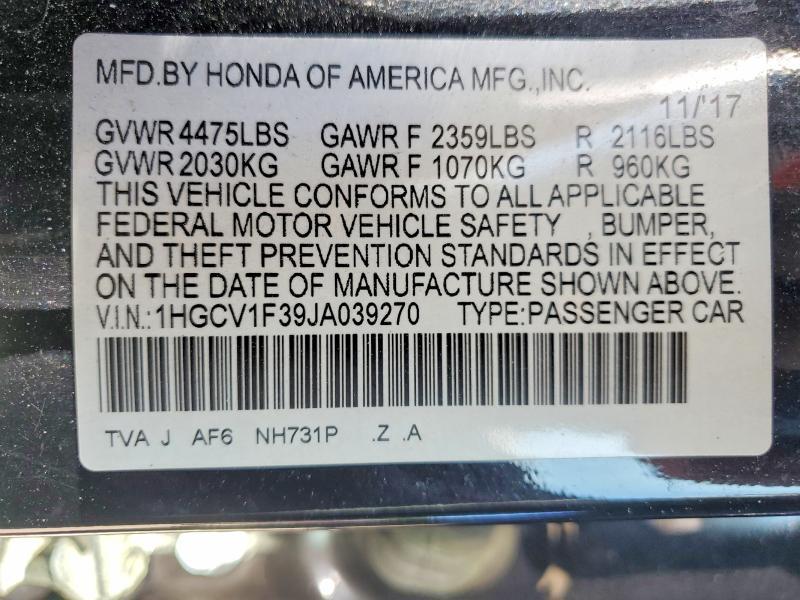 2018 Honda Accord Sport