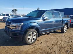 Salvage trucks for sale at Woodhaven, MI auction: 2020 Ford F150 Supercrew