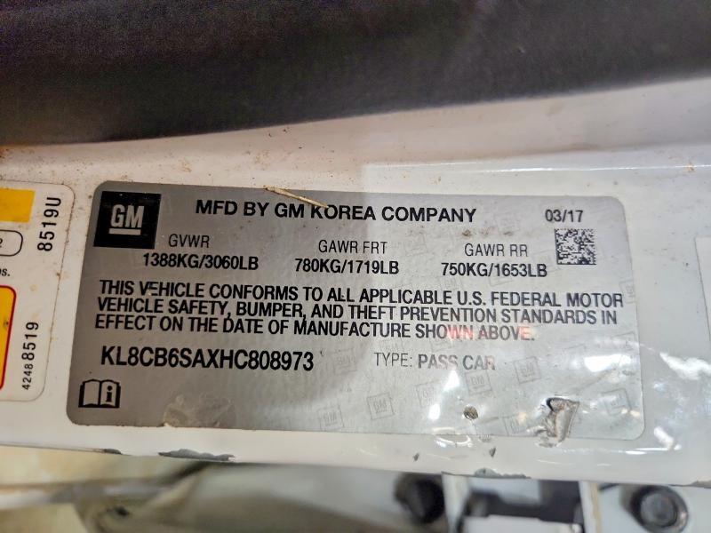 2017 Chevrolet Spark ls