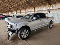 Salvage trucks for sale at Phoenix, AZ auction: 2018 Ford F150 Supercrew