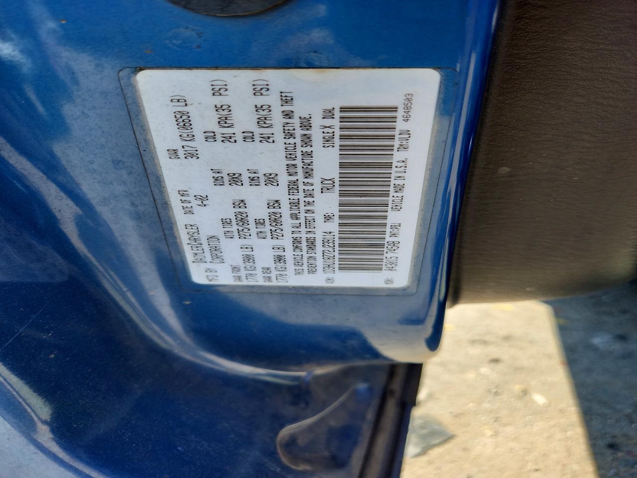 2002 Dodge RAM 1500