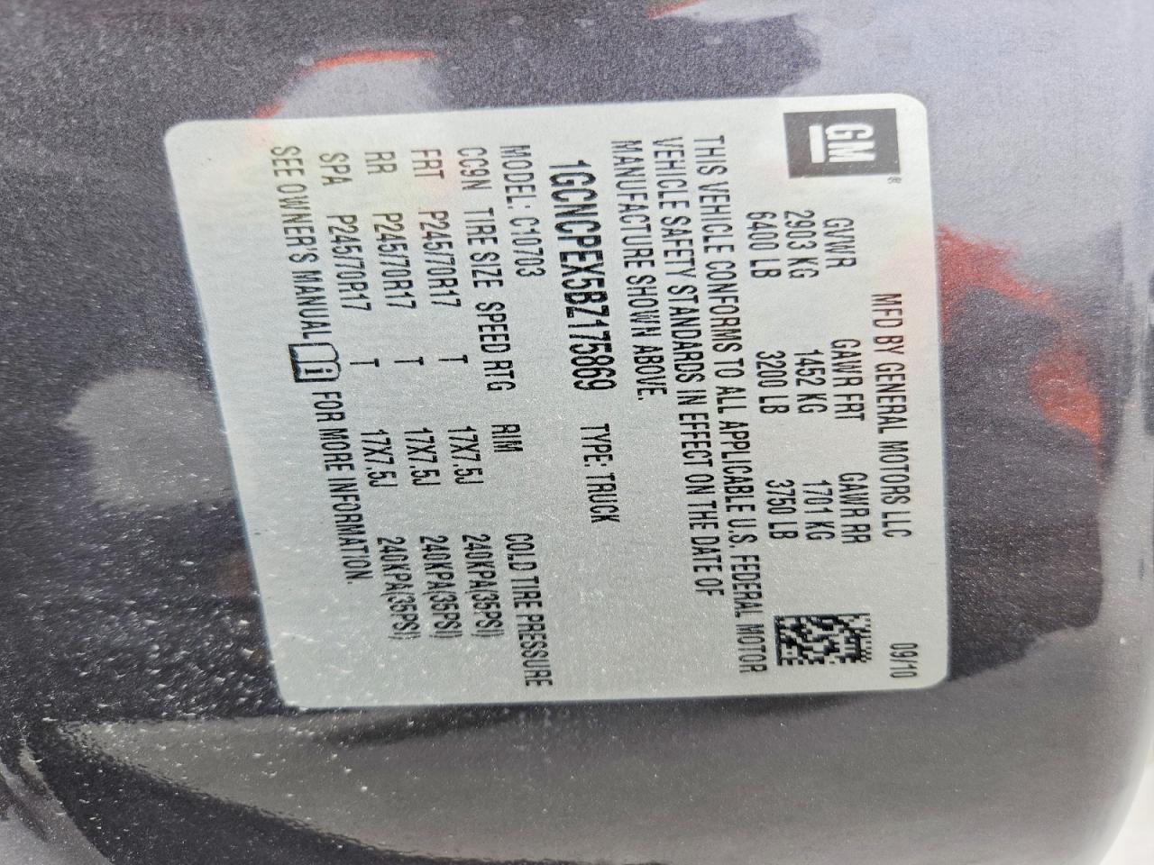 2011 Chevrolet Silverado C1500