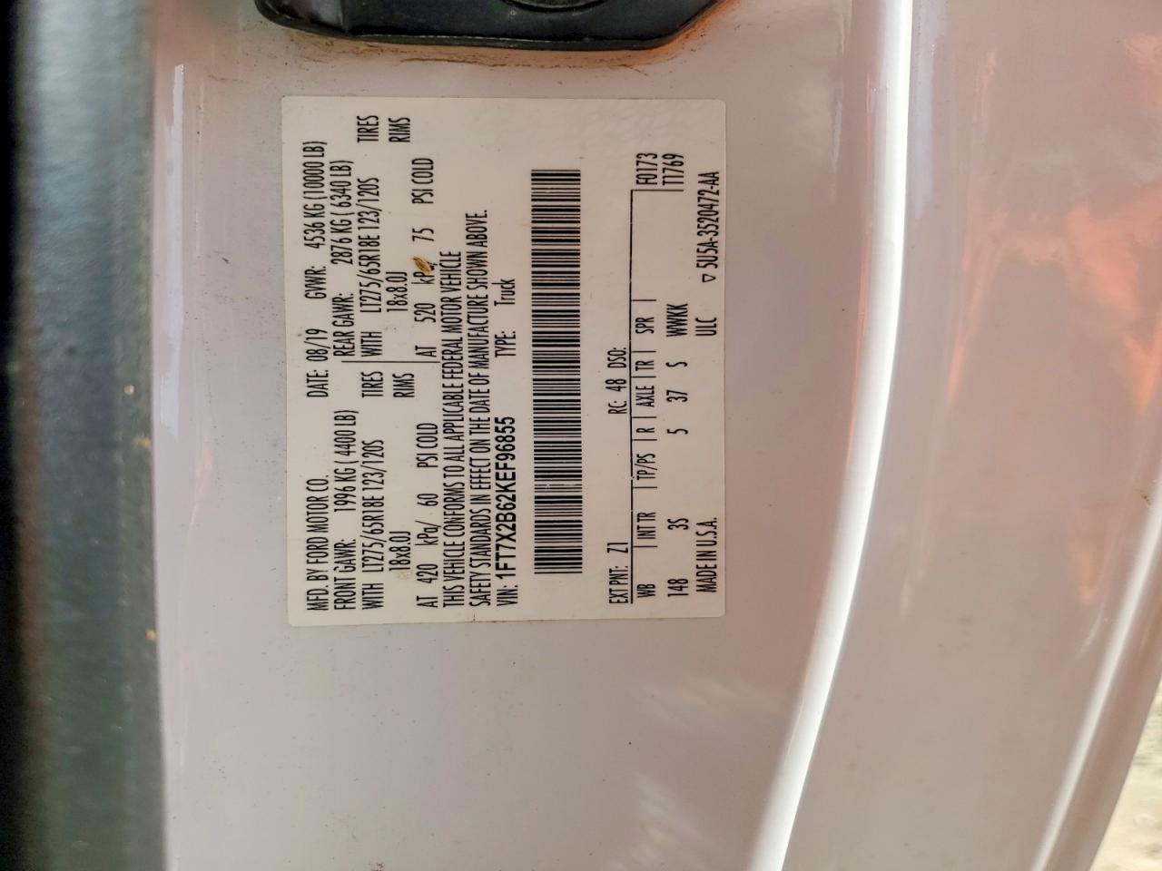 2019 Ford F250 Super Duty