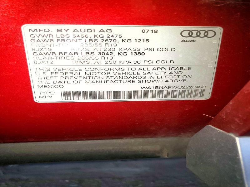 2018 Audi Q5 Premium Plus