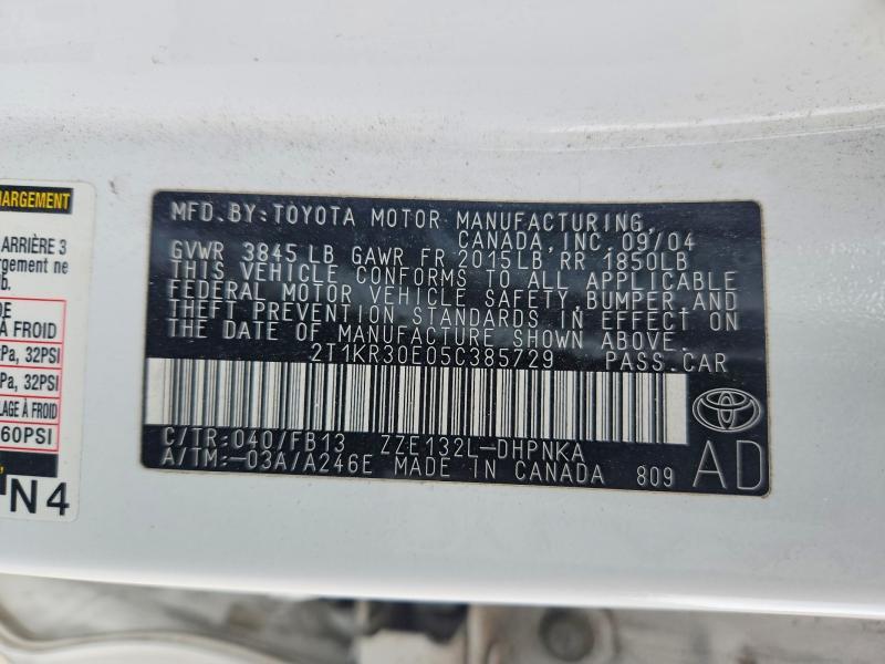 2005 Toyota Corolla Matrix xr