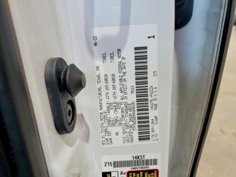 2022 Toyota Tundra 1794 Edition