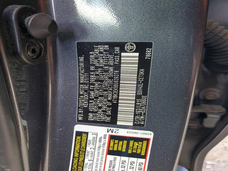 2011 Toyota Camry se V6