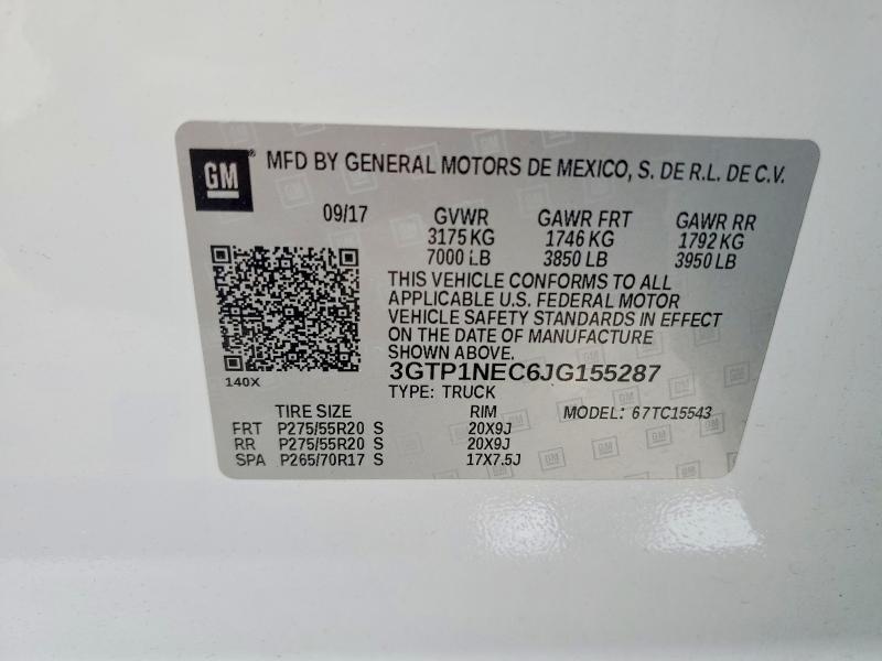 2018 GMC Sierra C1500 SLT