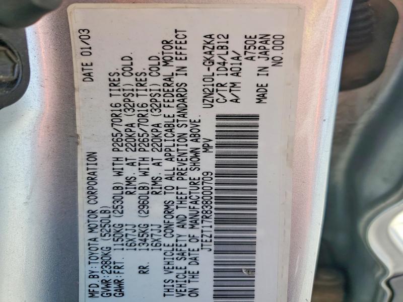 2003 Toyota 4runner Limited