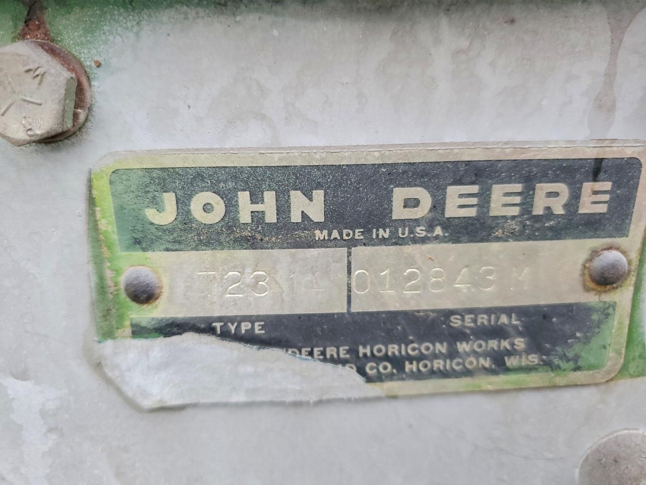 1968 John Deere Lawn Mower