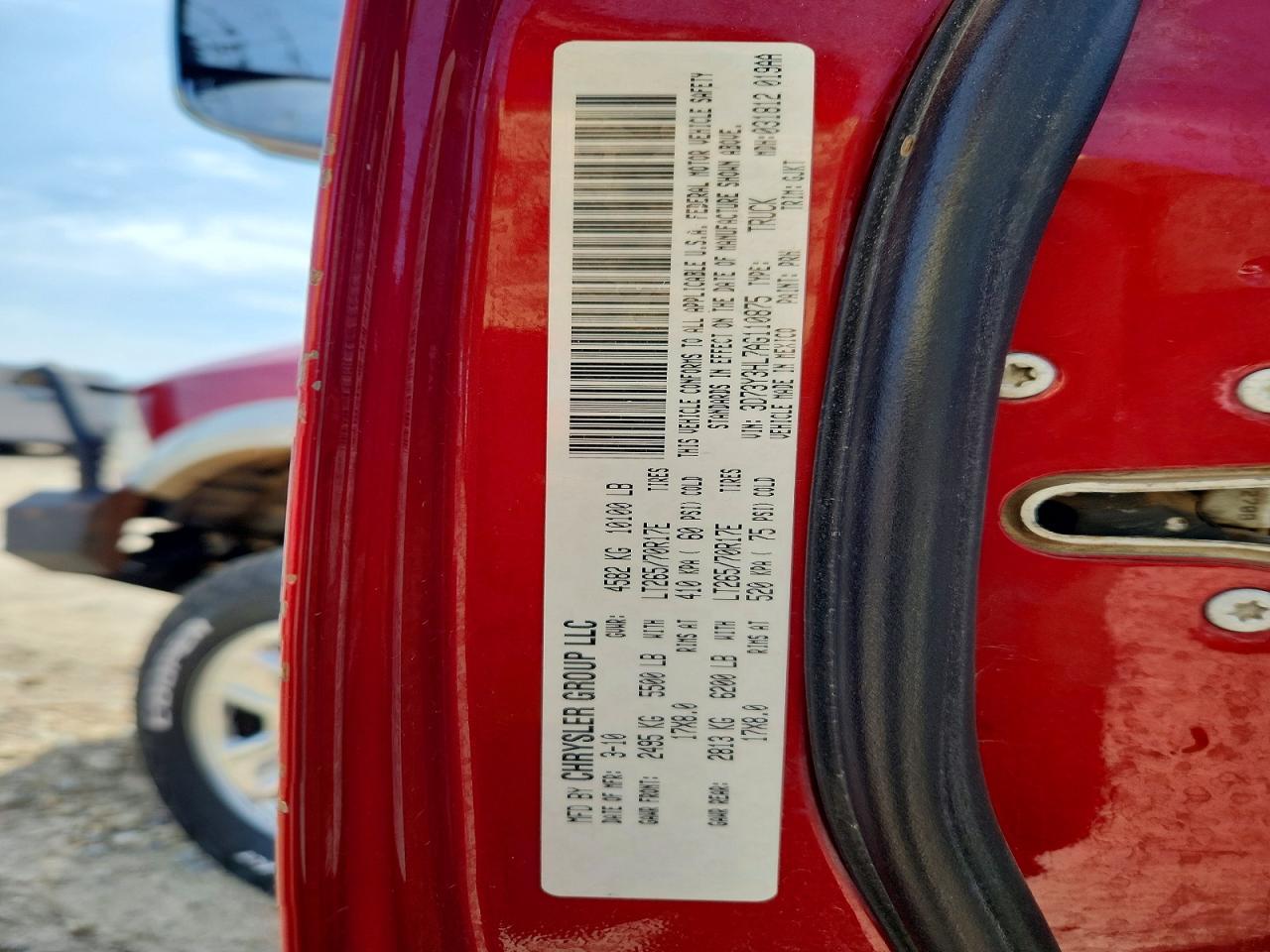 2010 Dodge RAM 3500 Flatbed Truck