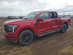 Ford salvage cars for sale: 2025 Ford F150 Lariat