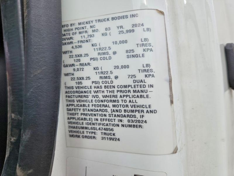 2025 International MV607-BOX Truck