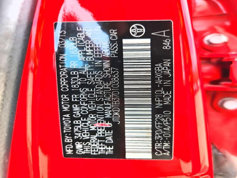 2013 Toyota Prius c Three