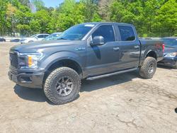Salvage cars for sale from Copart Austell, GA: 2019 Ford F150 Supercrew