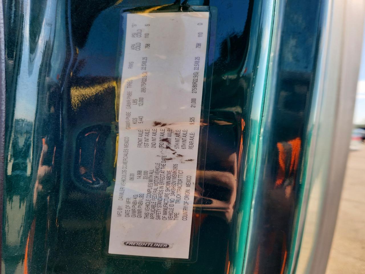 2021 Freigliner 2021 Freightliner Cascadia 116 Semi Truck