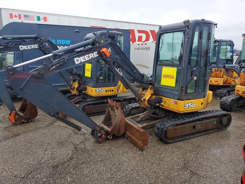 2012 John Deere 35D Mini Excavator