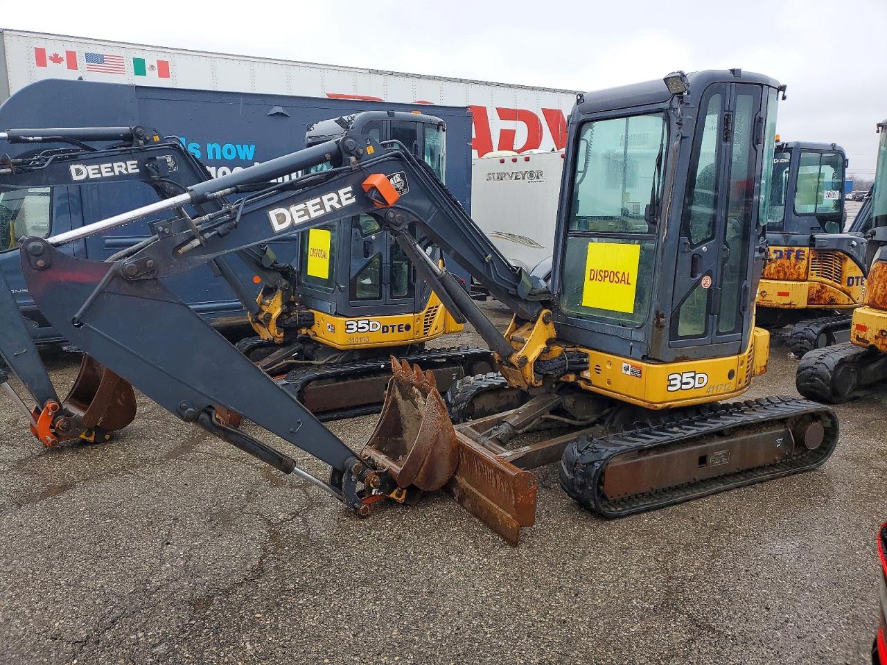 2012 John Deere 35D Mini Excavator
