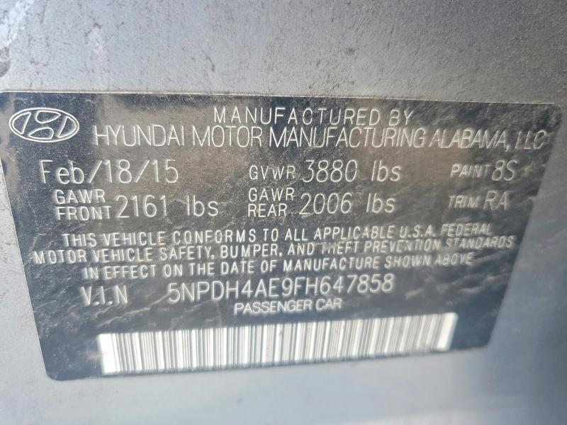 2015 Hyundai Elantra se