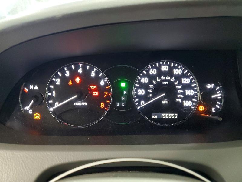 2010 Toyota Avalon xls